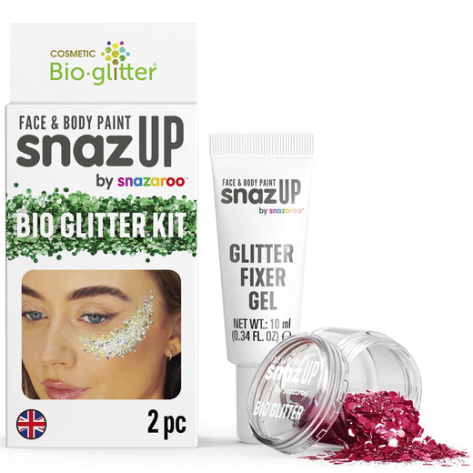 Ensemble paillettes bio Snazaroo - Rouge