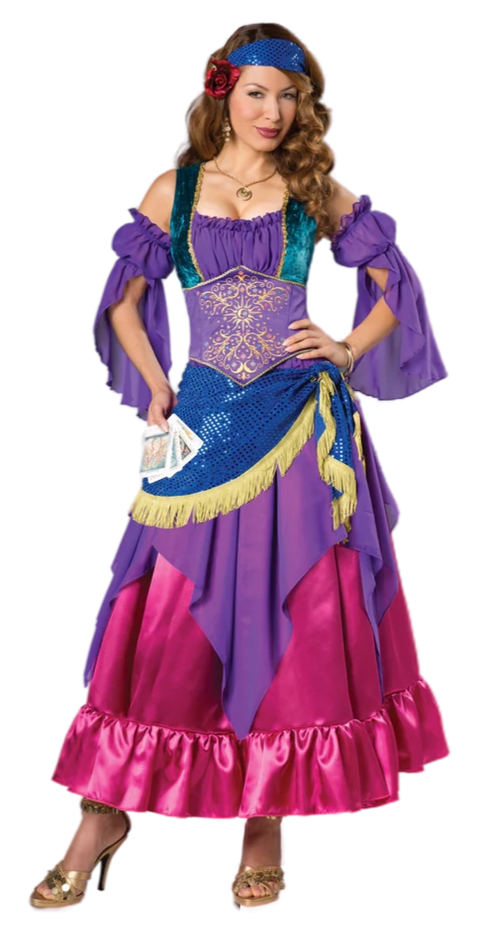 Costume de gitane deluxe - Femme