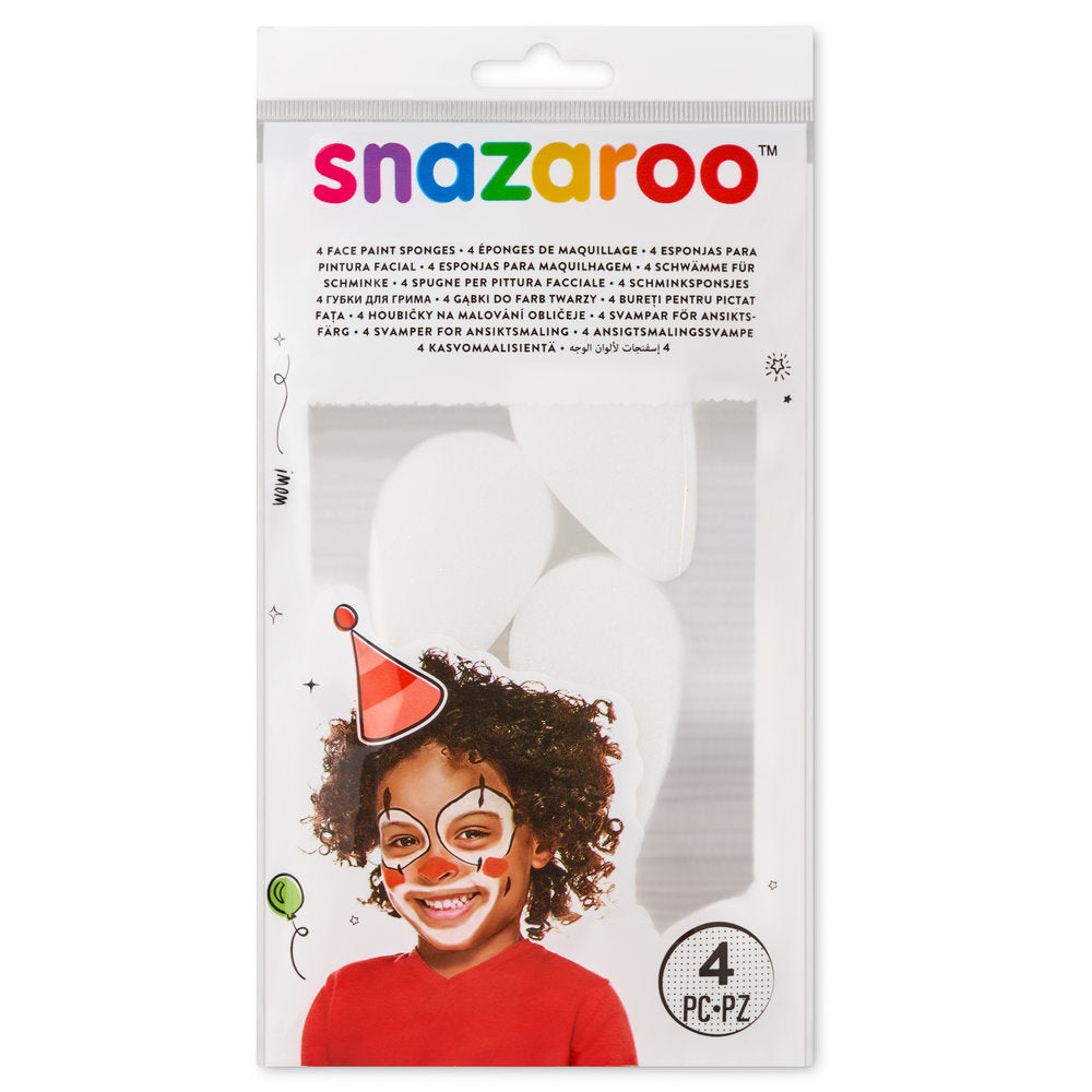 Éponges Snazaroo en forme de goutte (2/pqt)