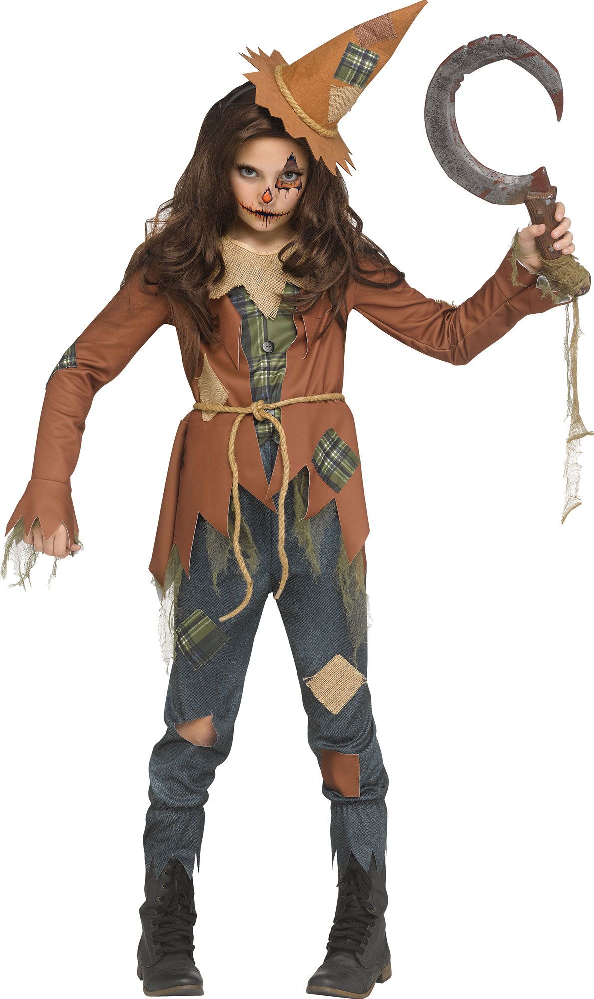 Costume épouvantail effrayant - Enfant