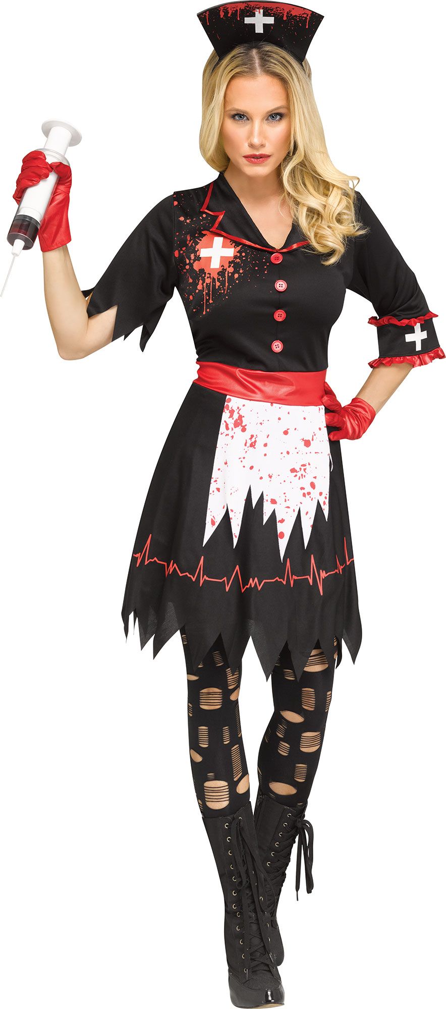 Costume infirmière pas si gentille - Adulte