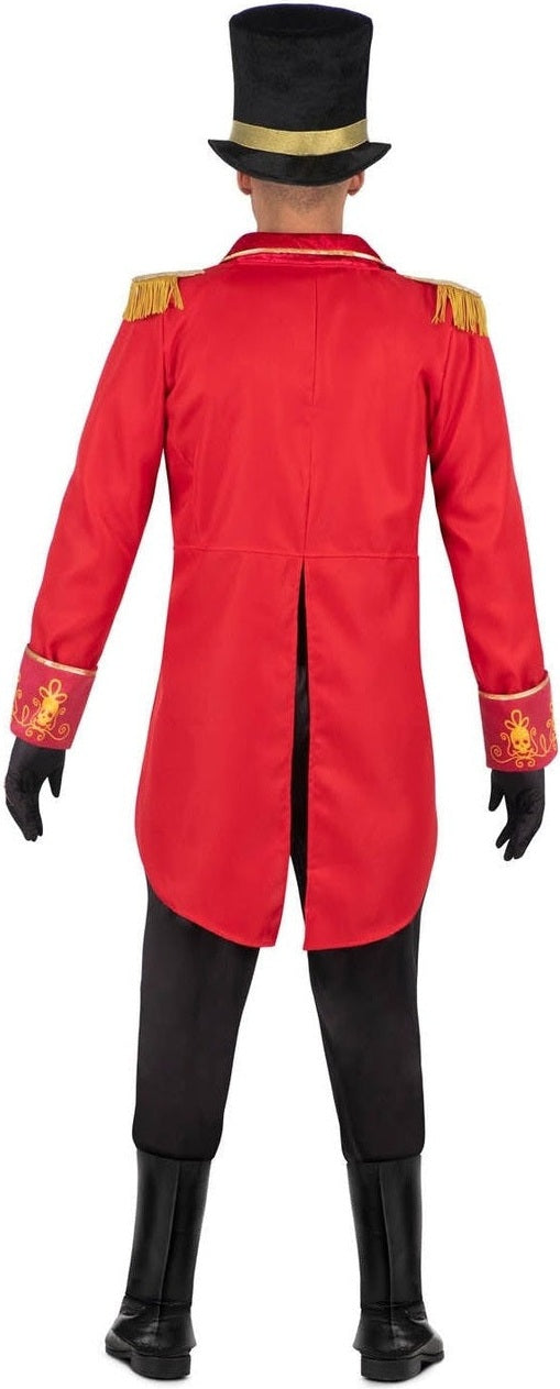 Costume De Maître De Cirque Sombre - Homme
