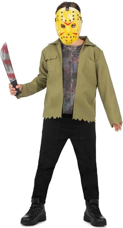 Costume De Tueur Au Masque De Hockey - Enfant