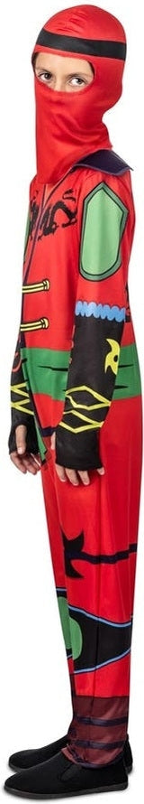 Costume De Ninja Rouge - Enfant