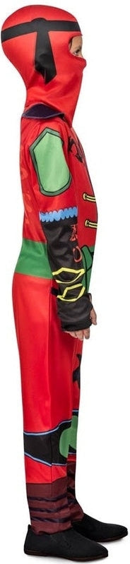 Costume De Ninja Rouge - Enfant