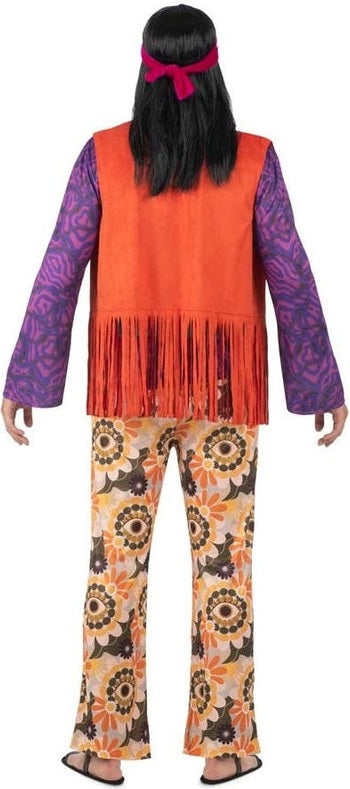 Costume De Hippie Psychédélique - Homme