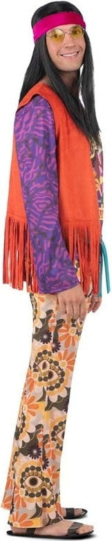 Costume De Hippie Psychédélique - Homme