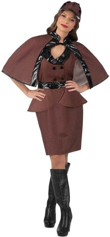 Sherlock Holmes Detective Costume - Woman