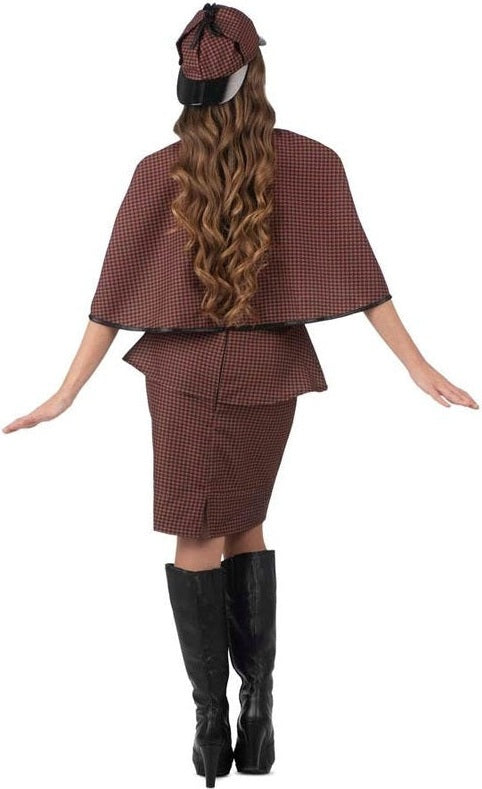 Sherlock Holmes Detective Costume - Woman