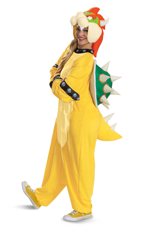 Costume - Bowser Combinaison à capuche - Super Mario - Adulte