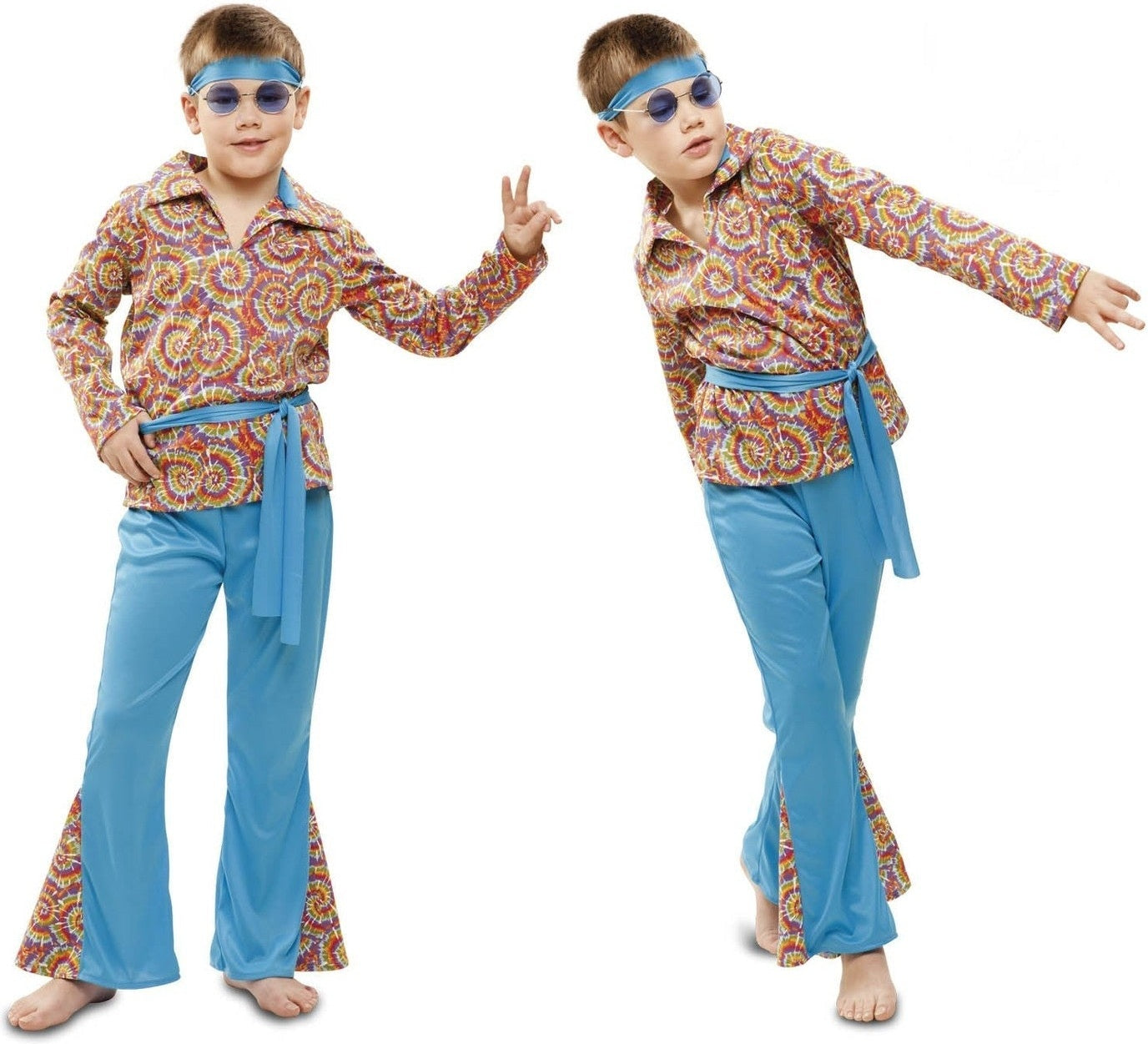 Costume De Hippie Psychédélique - Enfant