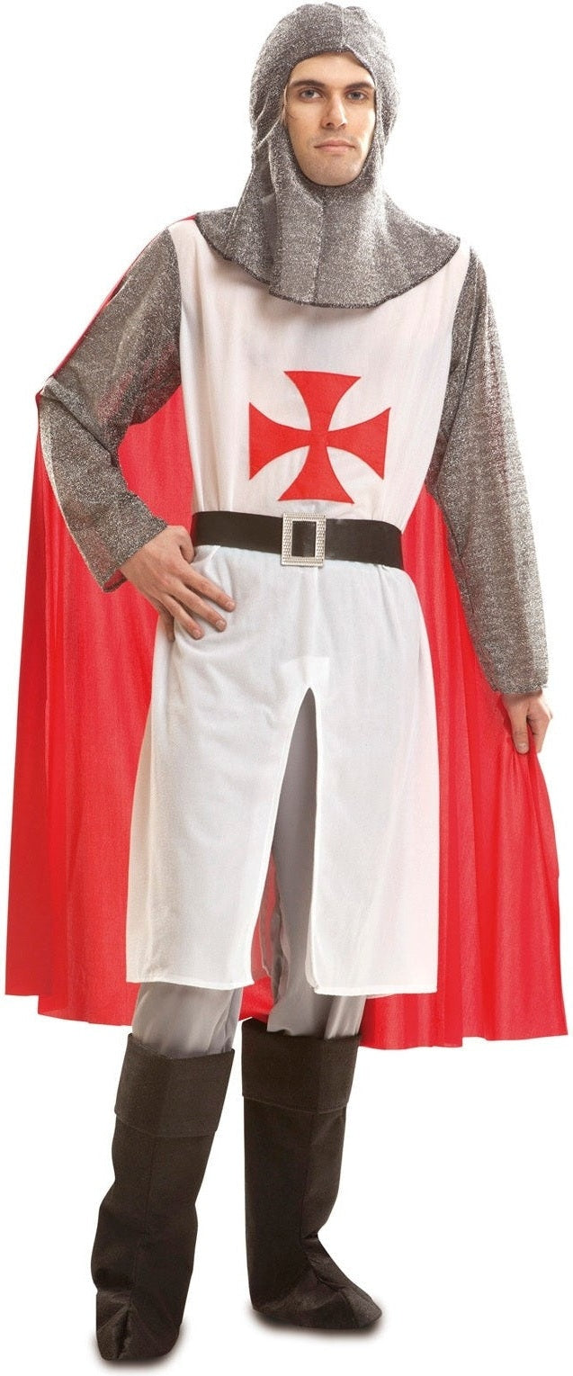 Medieval Knight Costume With Cape - Men