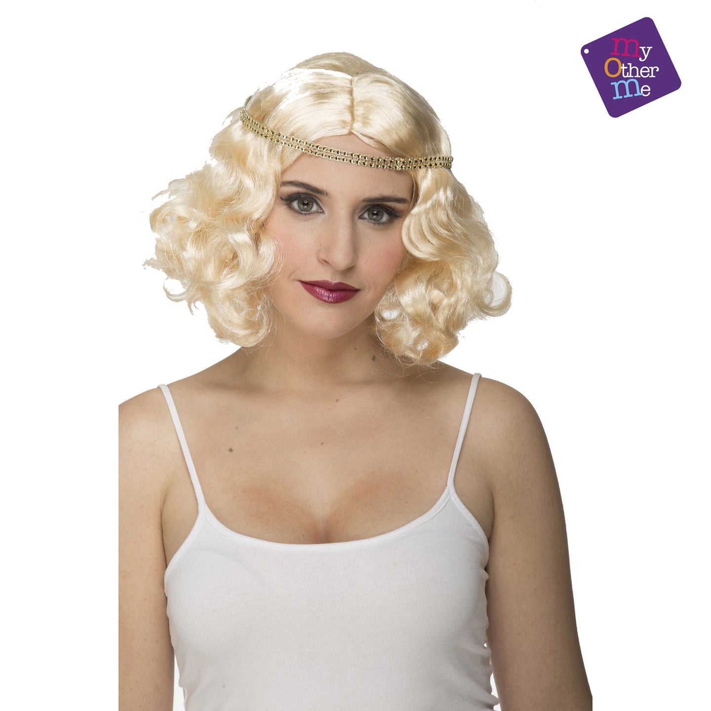 Perruque Charleston - Blond