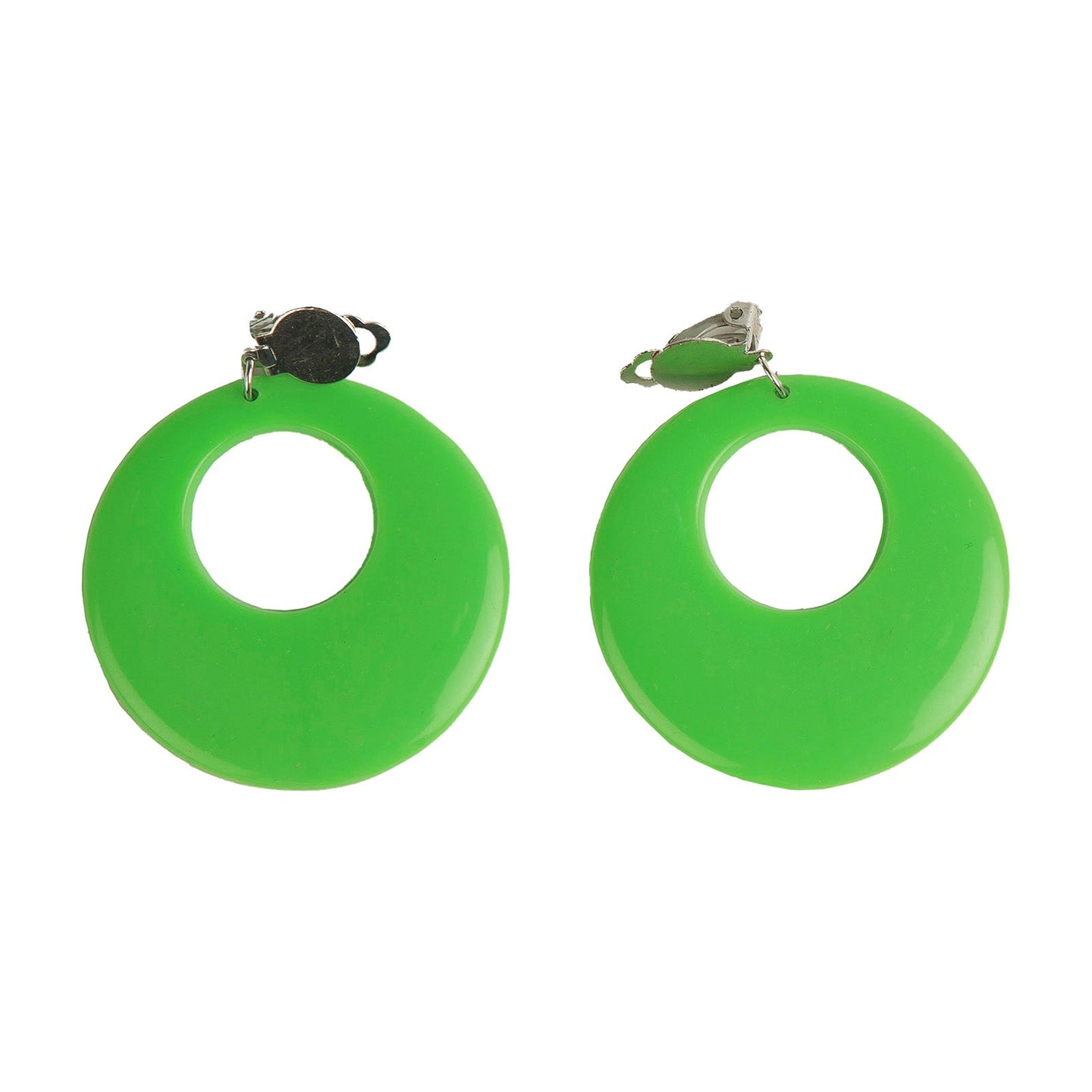 Green Flamenco Earrings
