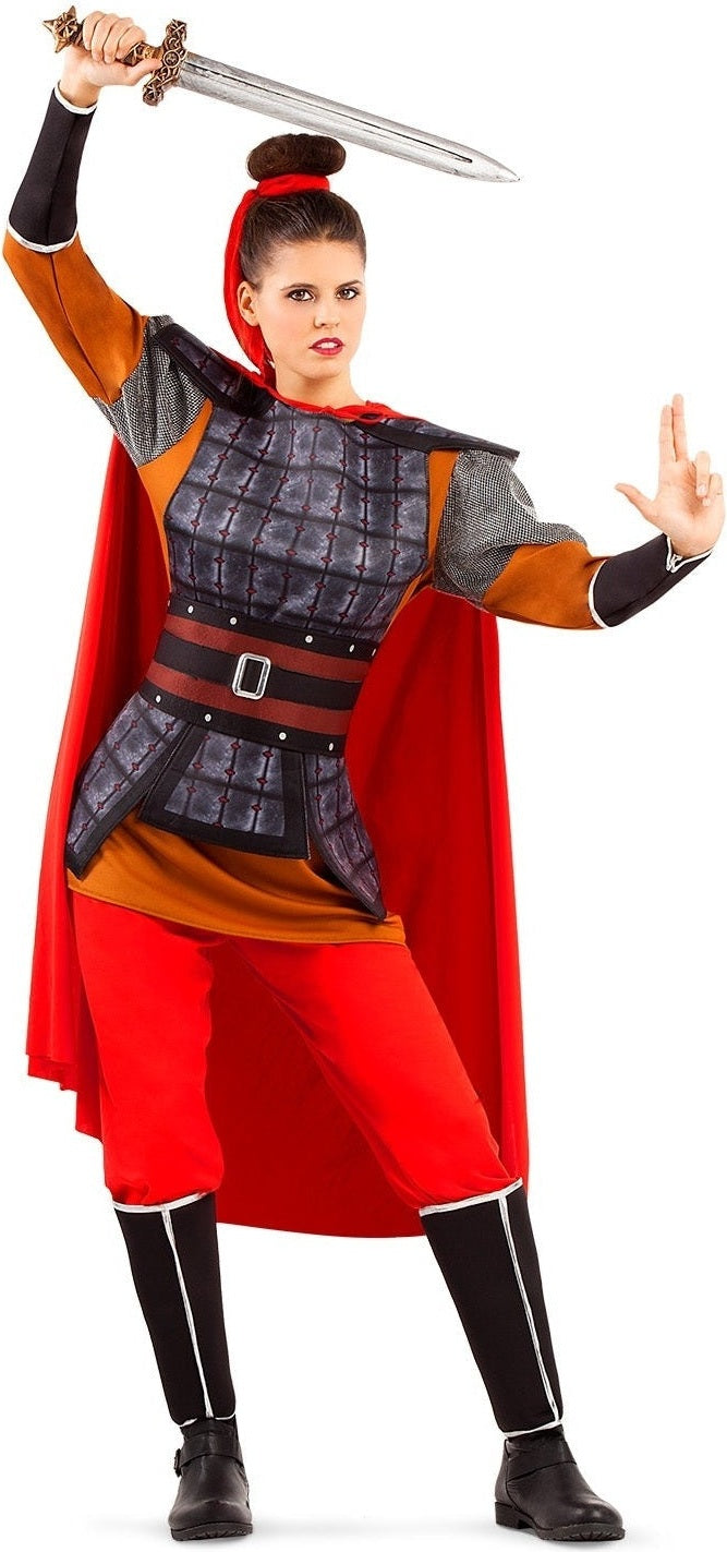 Costume De Guerrier Chinois - Femme
