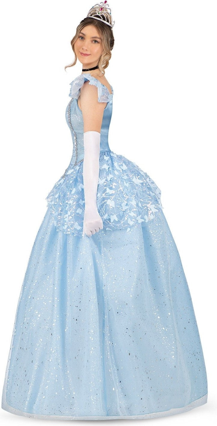 Costume De Princesse Au Soulier De Verre - Femme