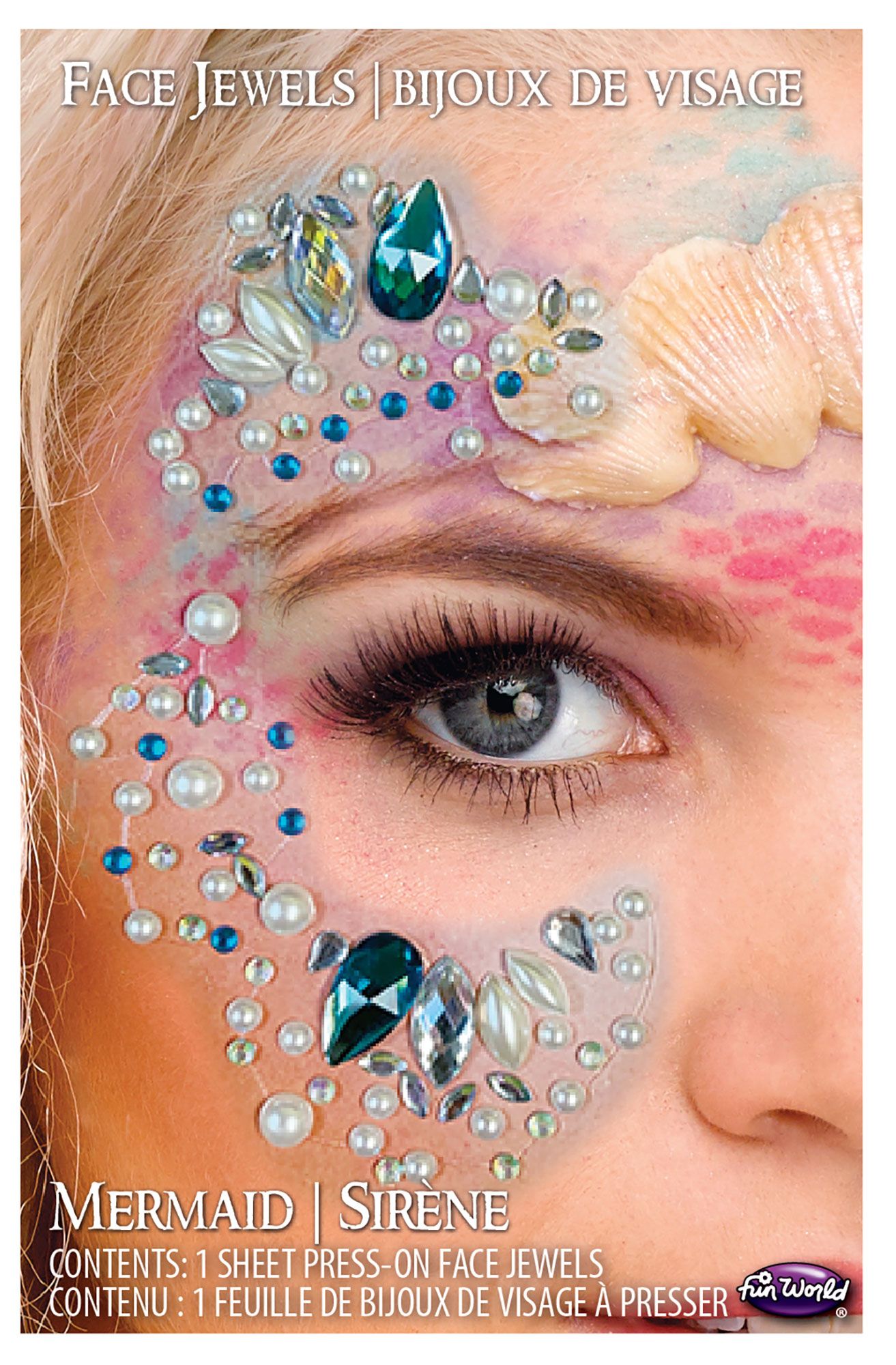 Bijoux de visage - Sirène