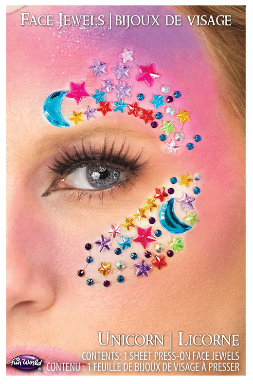 Face jewelry - Unicorn