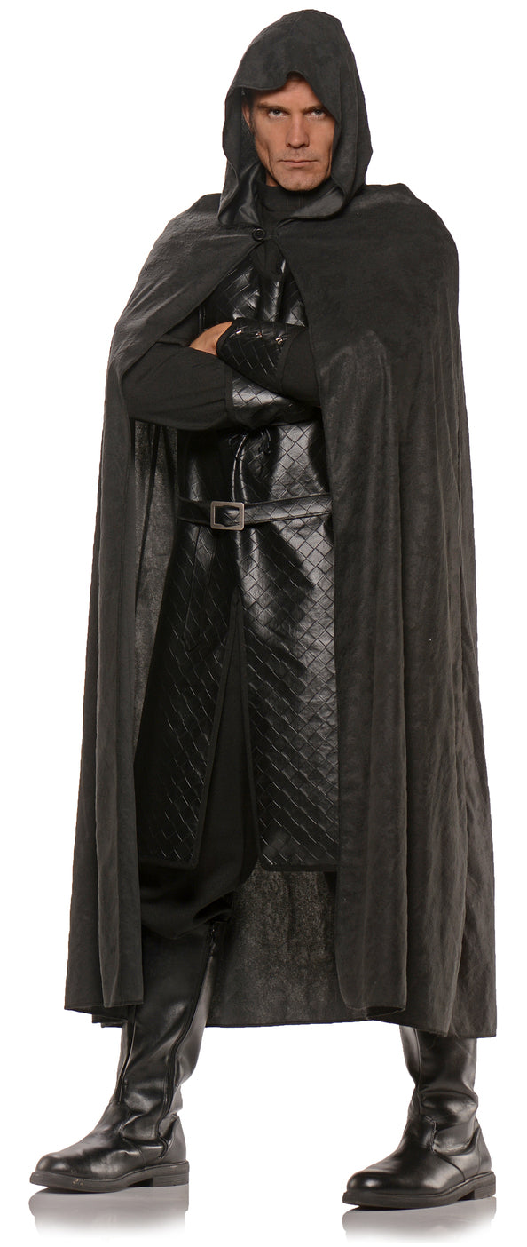 Cape à capuche deluxe - Noir