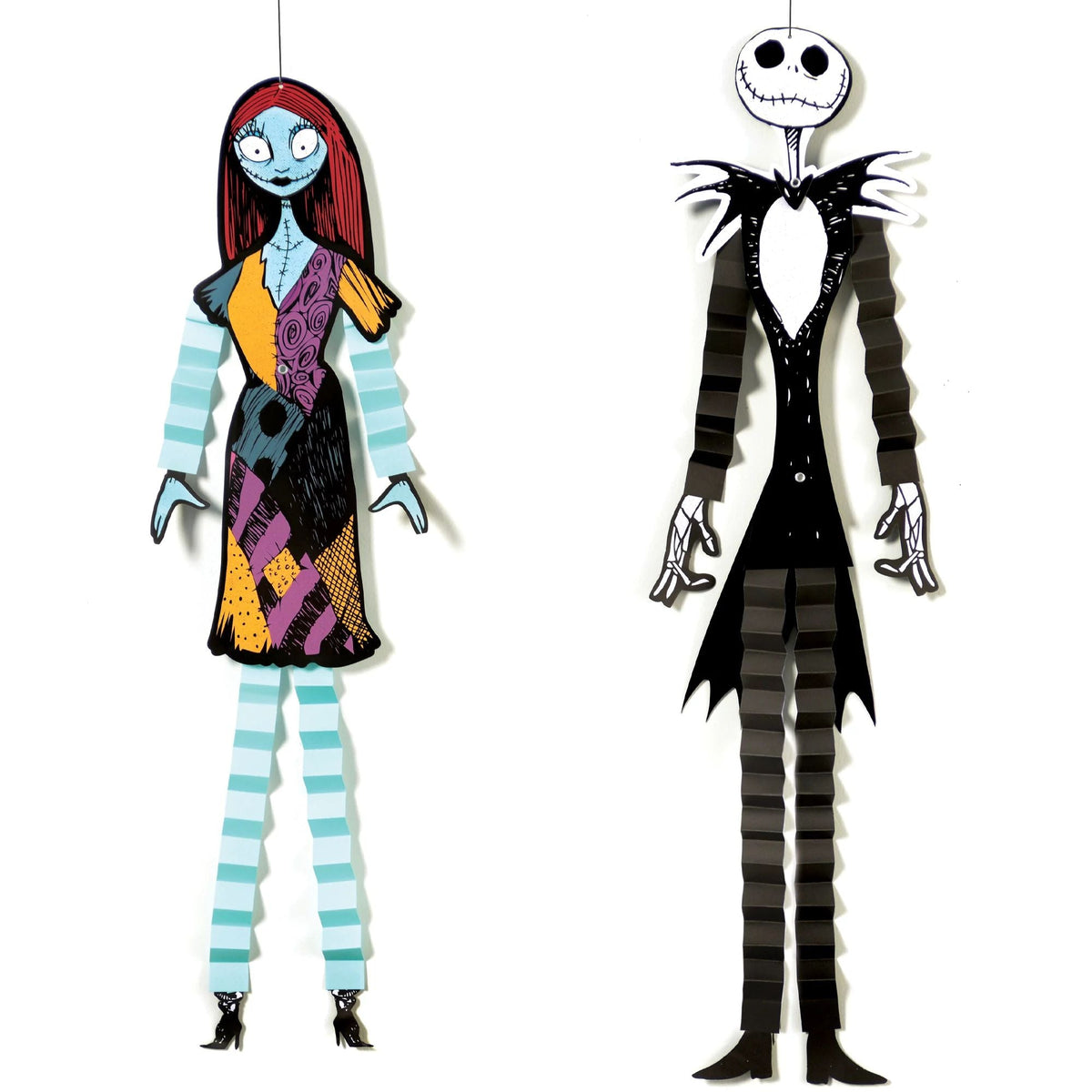 Jack and Sally Ceiling Decorations - Nightmare Before Christmas
