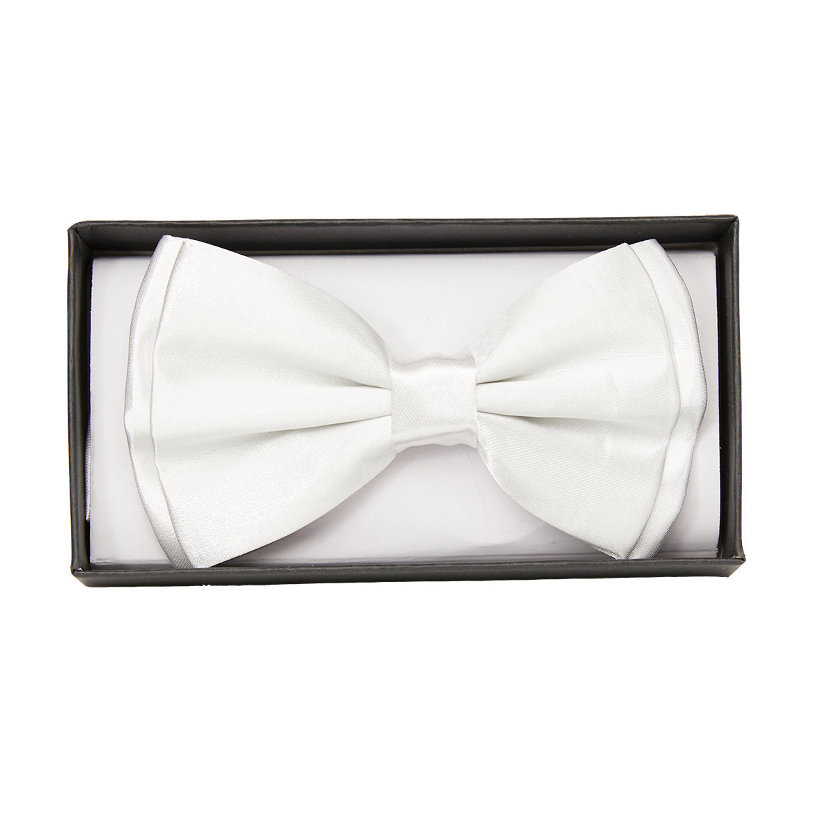White satin tie