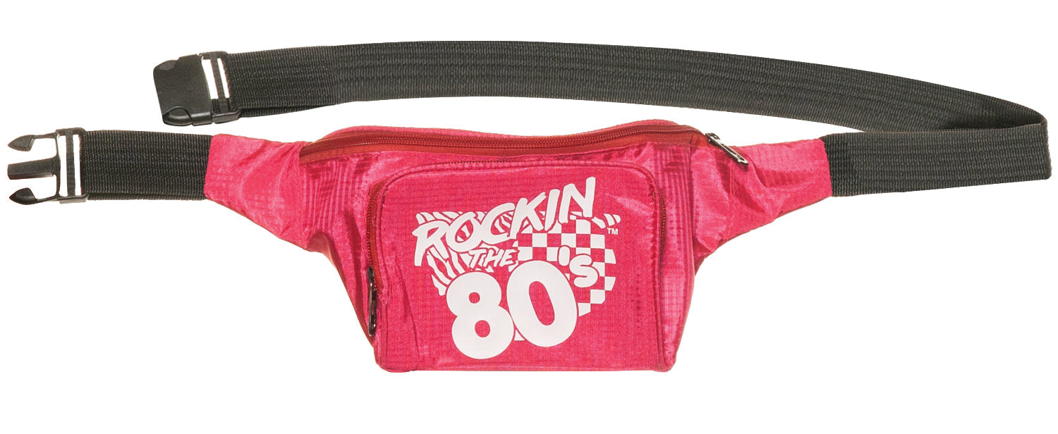 80s pink fanny pack