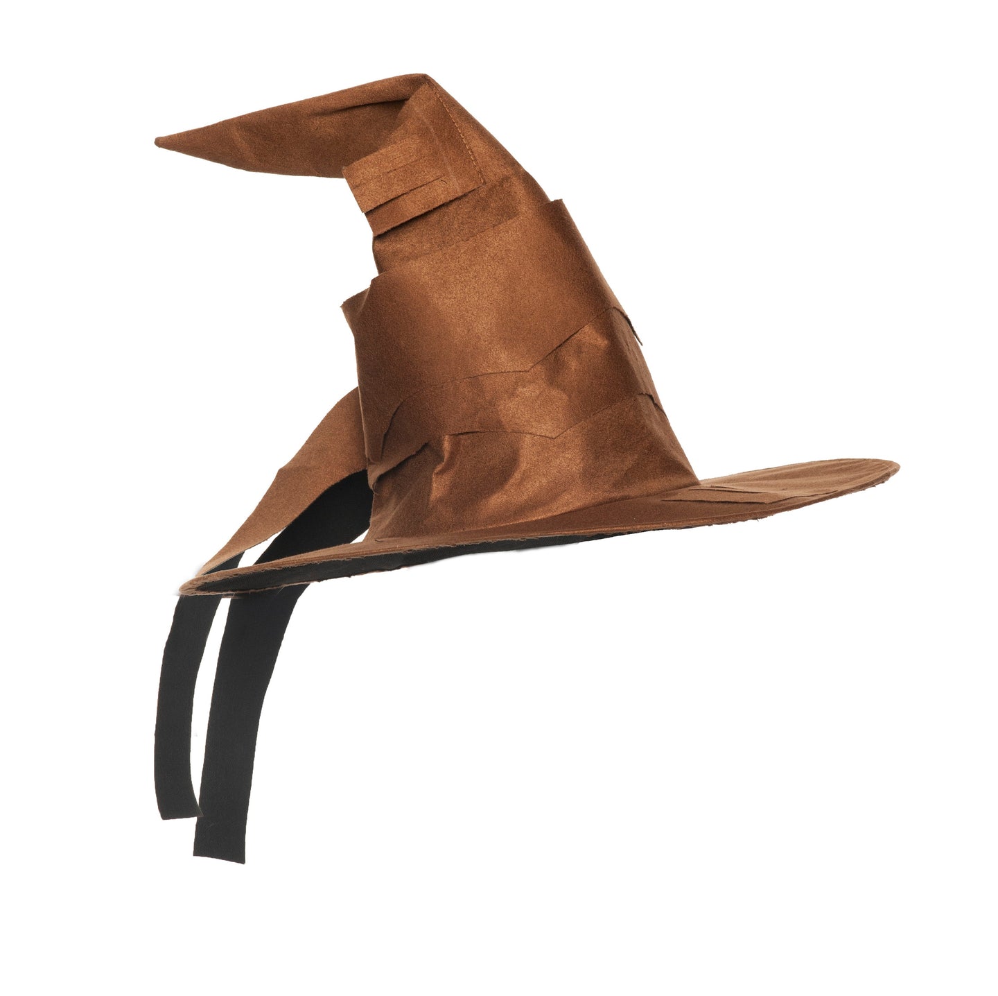 Chapeau de sorcier courbé – Brun