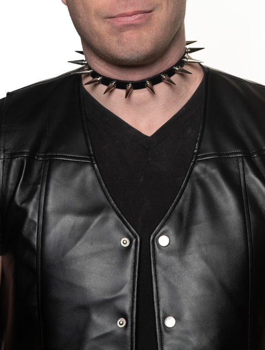 Collier ras-du-cou à pointes