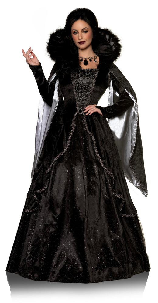 Dark medieval queen costume - Woman