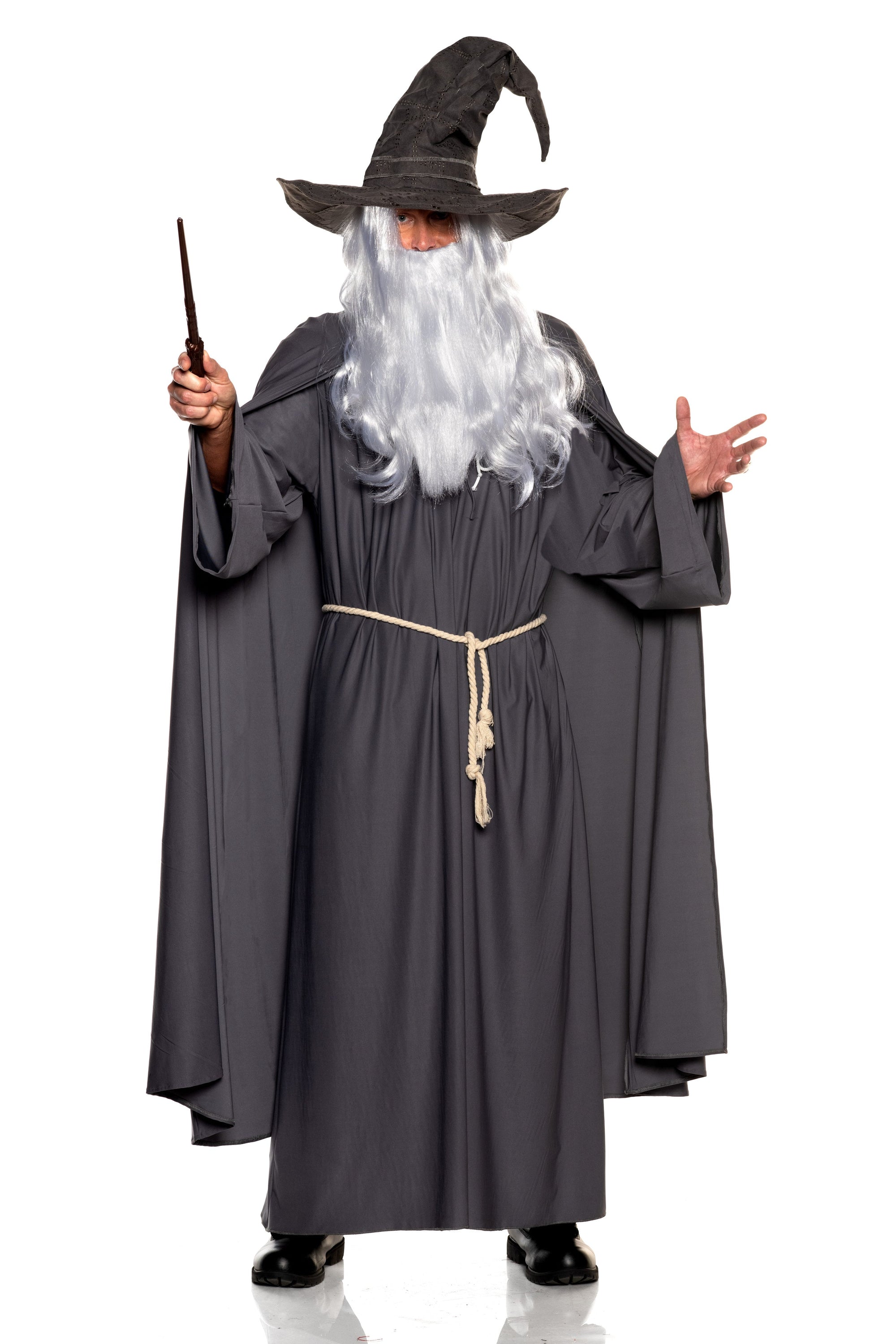 Gray wizard costume - Adult