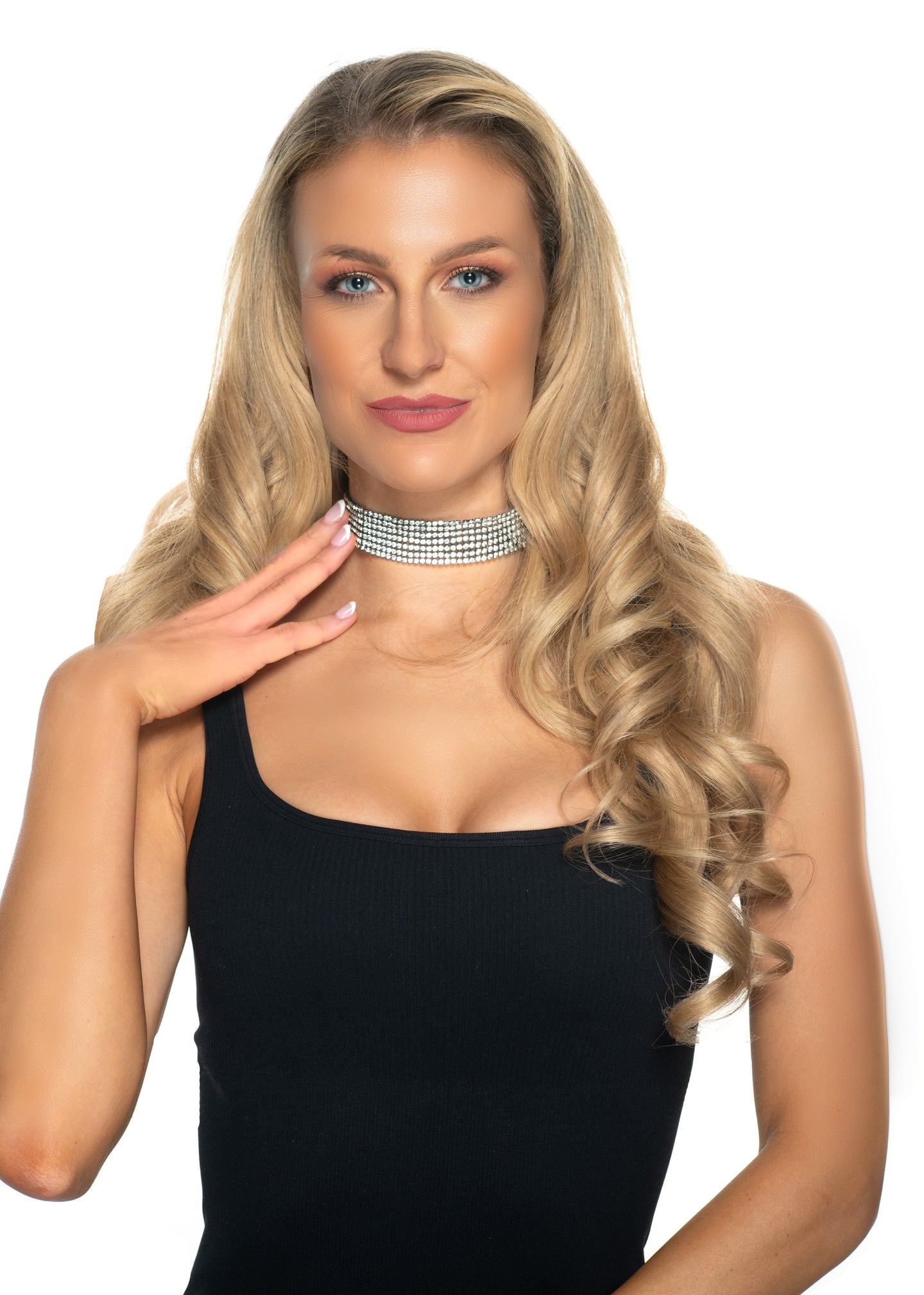 Rhinestone necklace