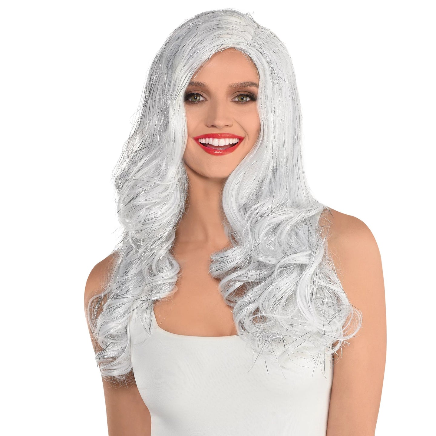 Perruque glamour - Argent