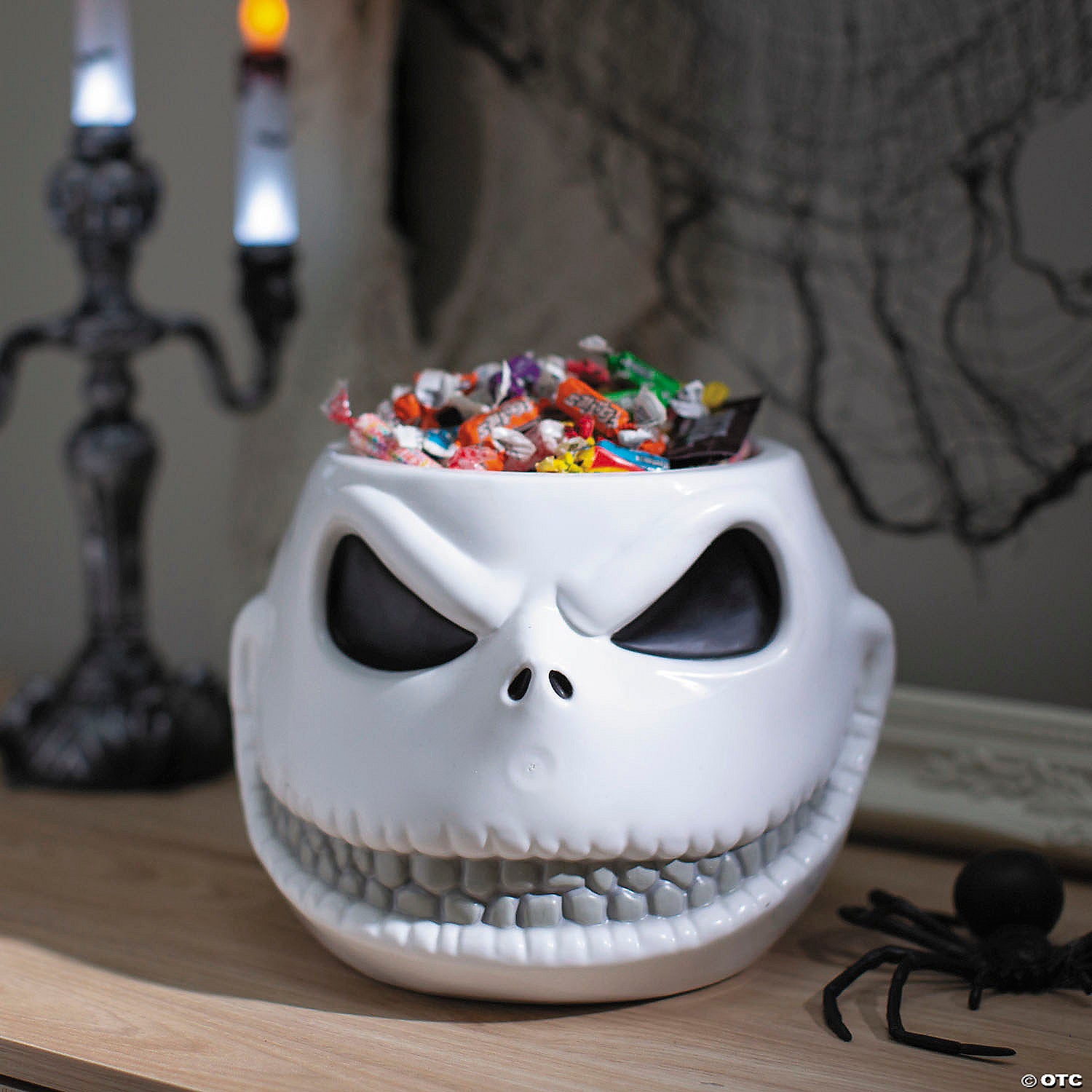 Bol à bonbons Jack Skellington 6 3/4" – Décoration d’Halloween The Nightmare Before Christmas™