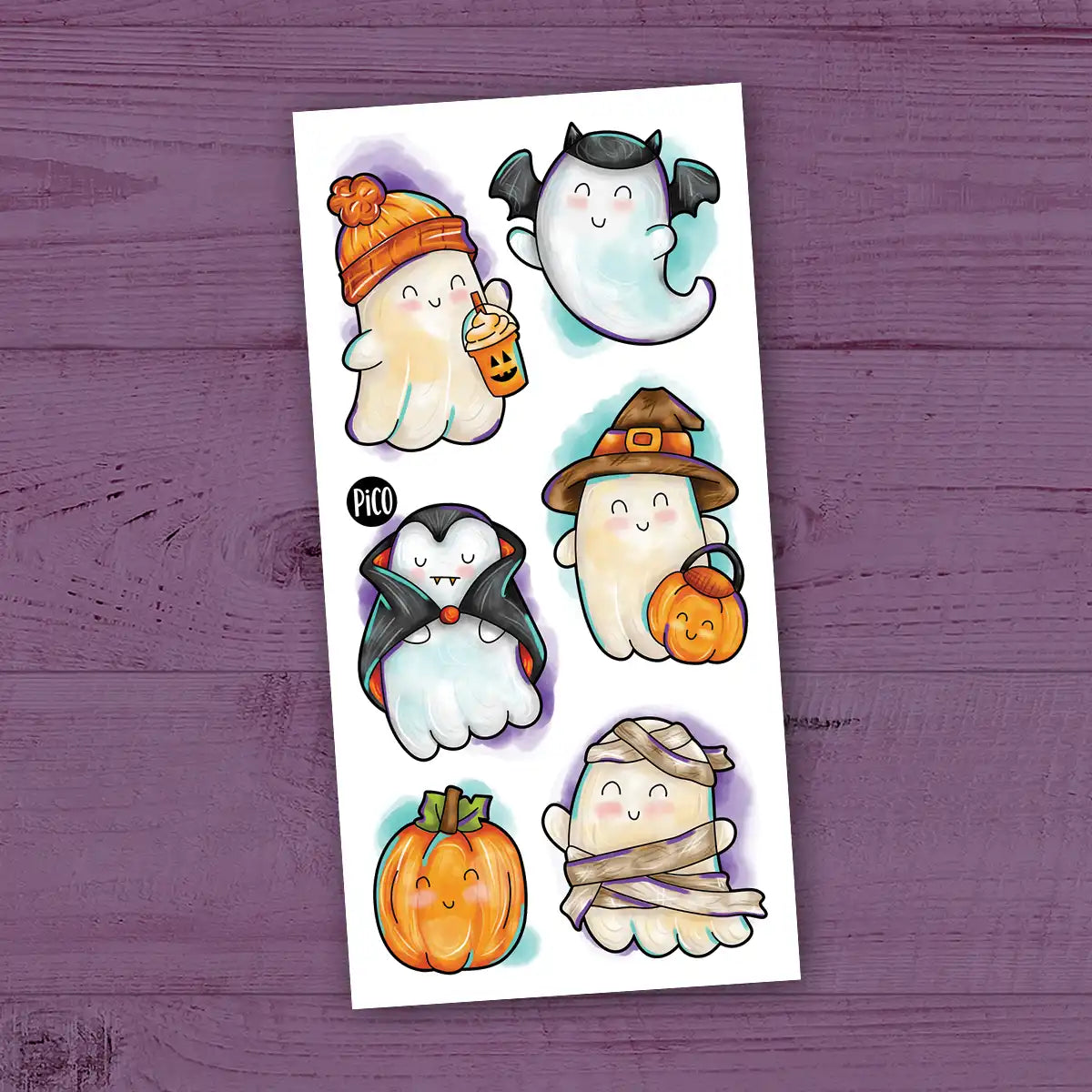 Pico Tatoo - Halloween Ghosts
