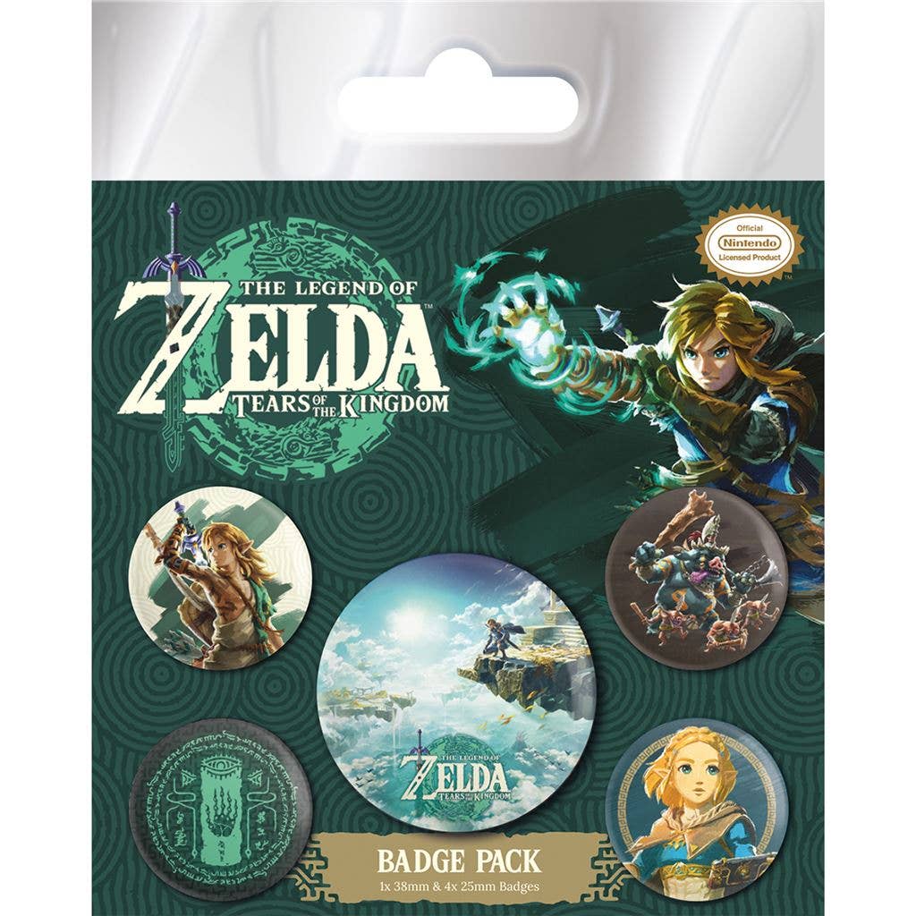 The Legend of Zelda: Tears of the Kingdom (Hyrule Skies) – Badge Pack