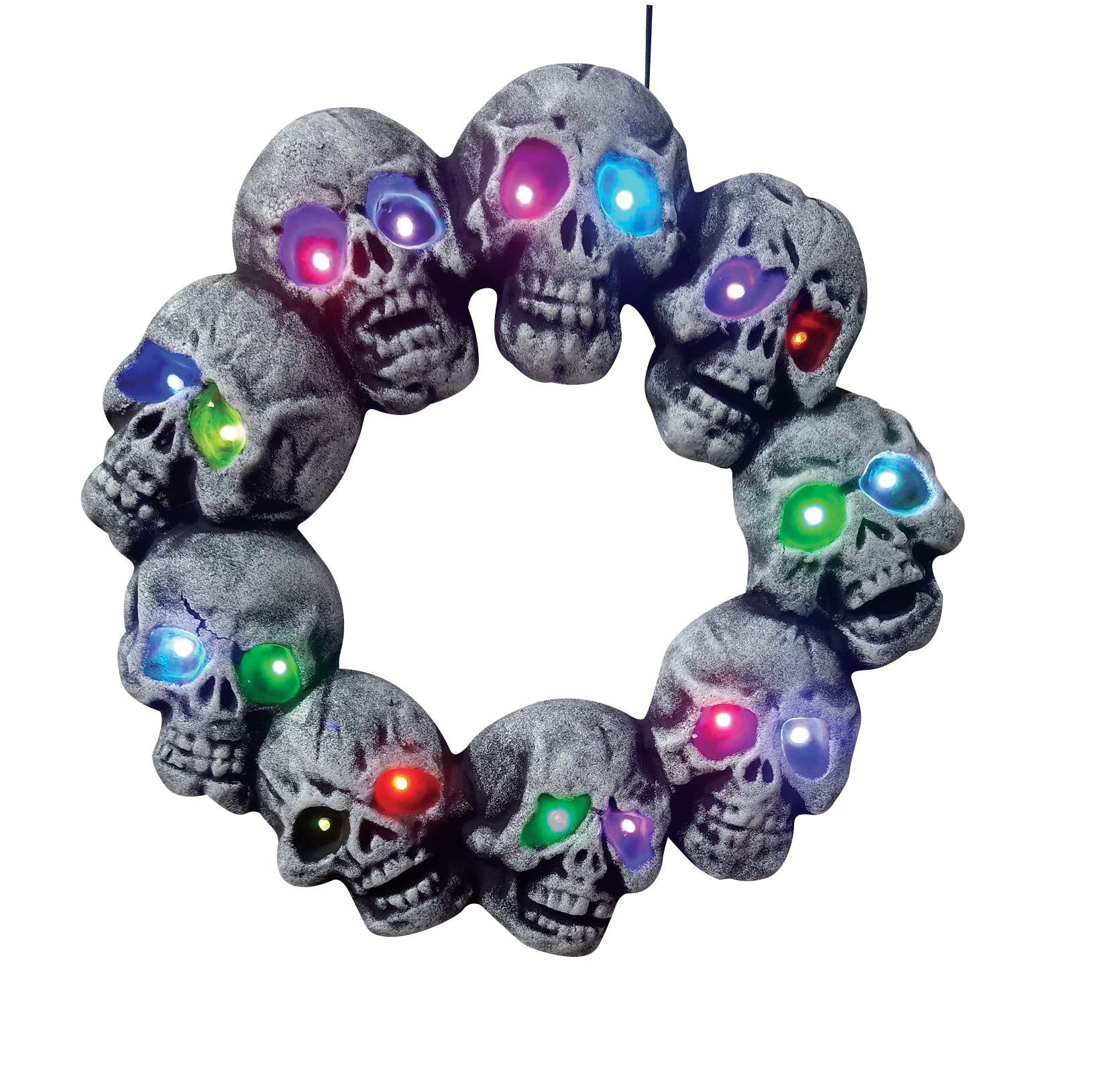Luminous Skull Crown