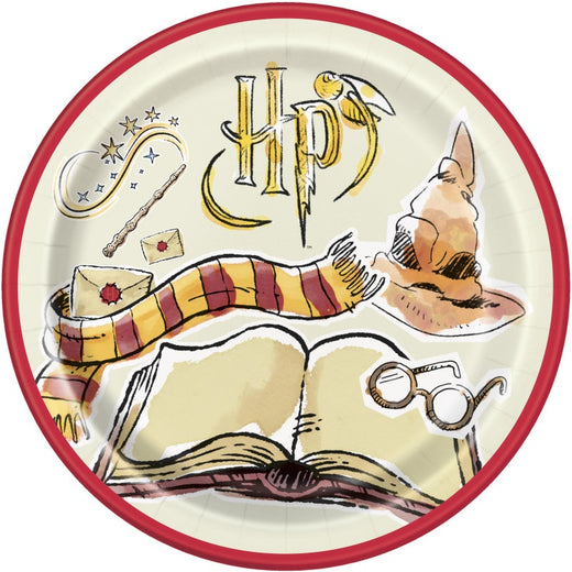 Harry Potter Round Dinner Plates (8/pack)