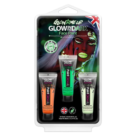Ensemble de maquillage - Glow in the Dark Body Paint