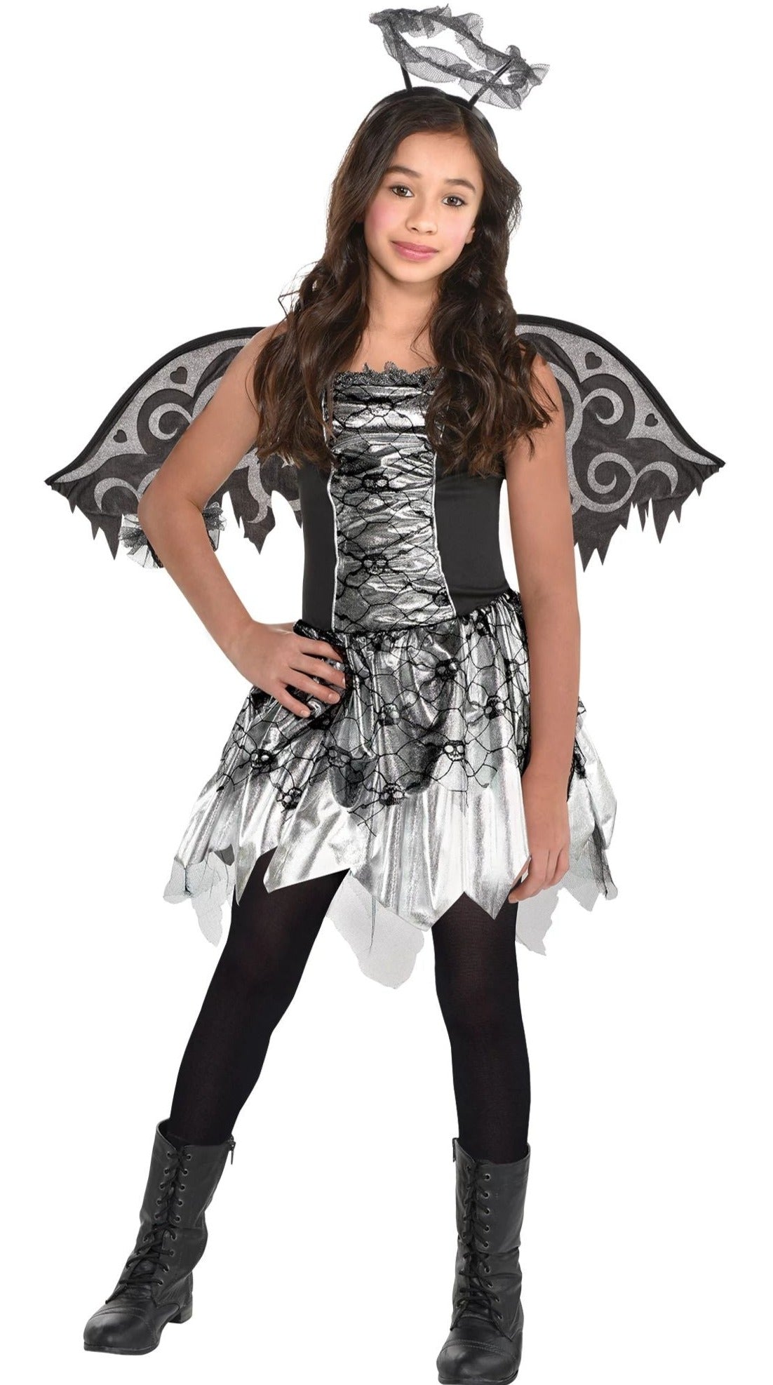 Costume d'ange déchu - Fille