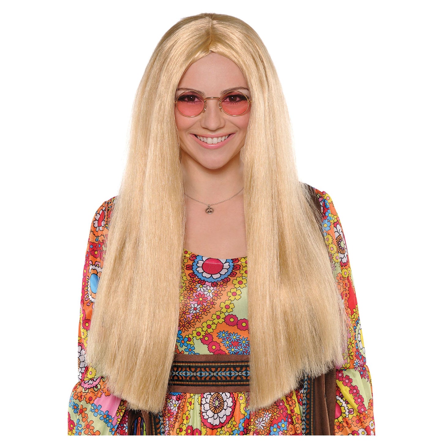Perruque hippie blonde (sunshine)