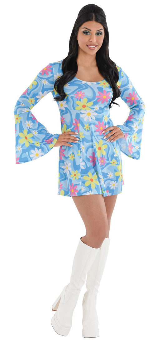 Mini robe des années 60 - Femme