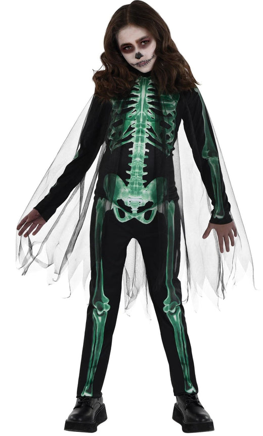 Costume faucheur lumineux - Fille