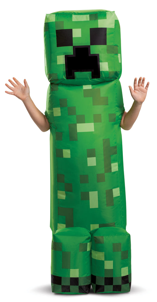 Costume de Creeper gonflable - Minecraft - Enfant