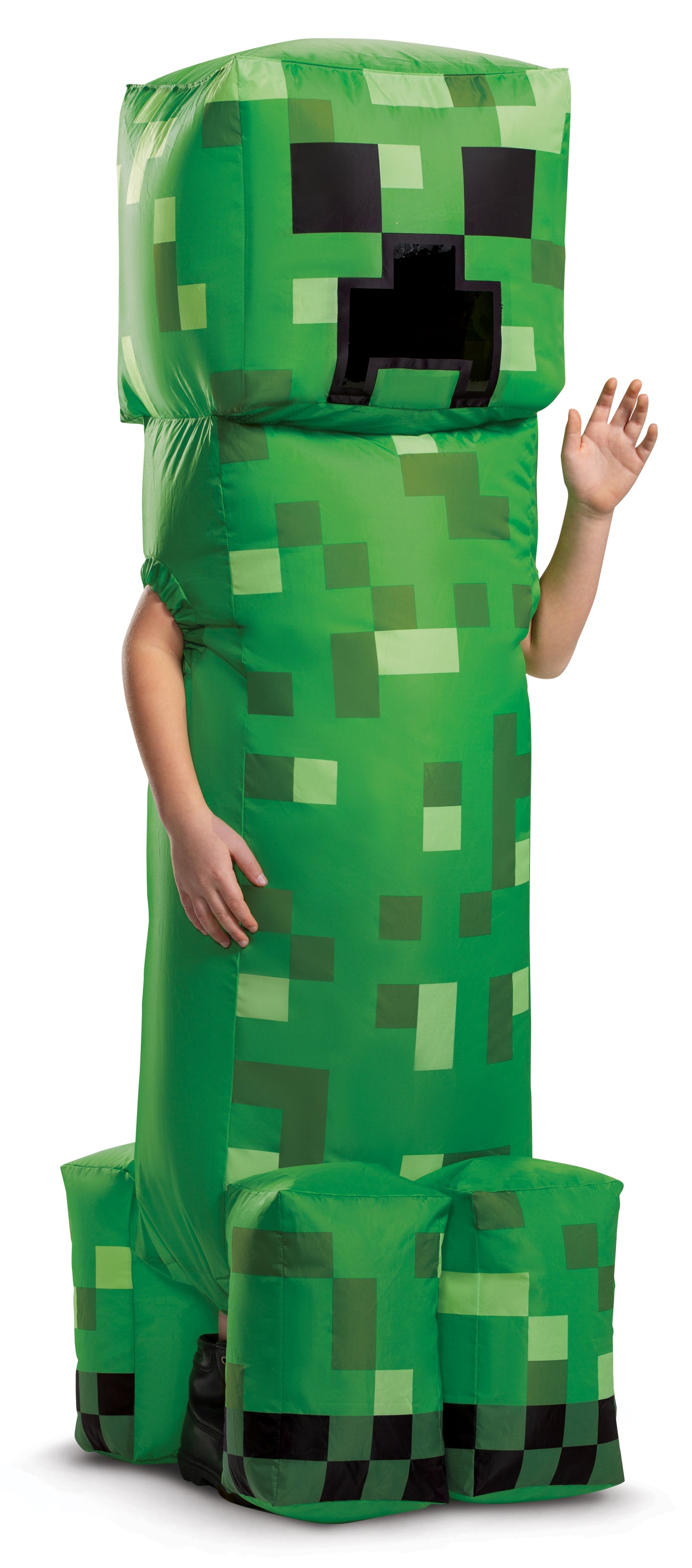 Costume de Creeper gonflable - Minecraft - Enfant