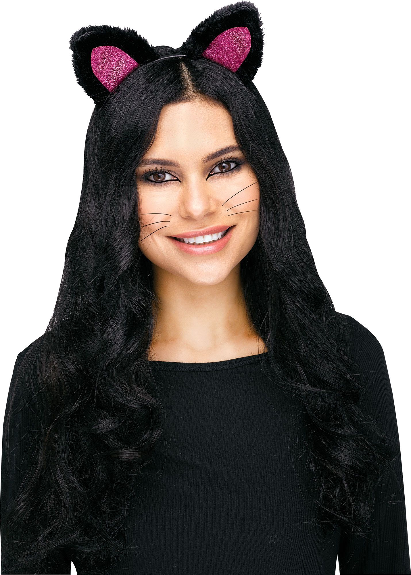 Bandeau de tête - Chat noir