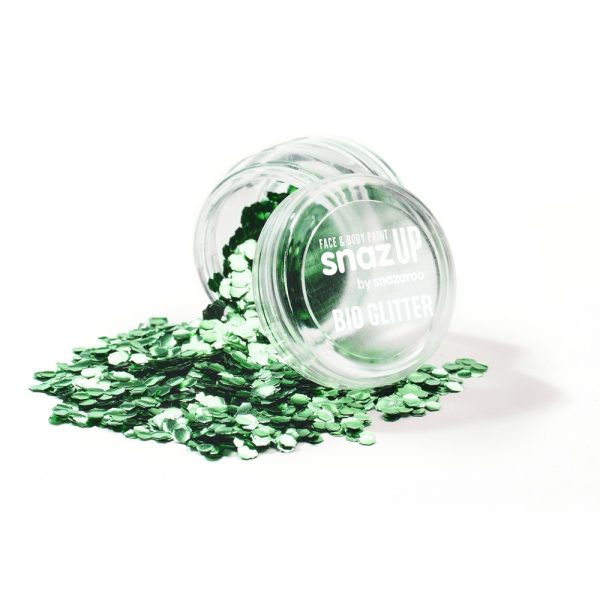 Paillettes (gros) bio Snazaroo - Vert