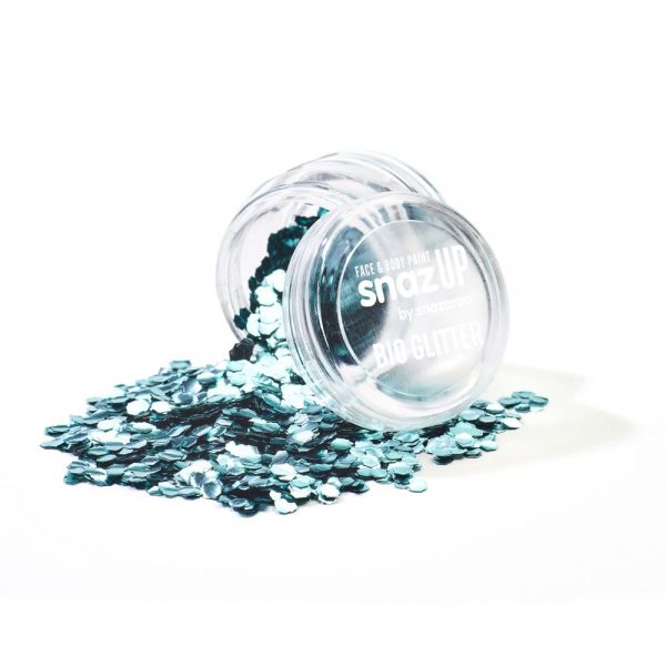 Snazaroo organic sequins (large) - Sky blue