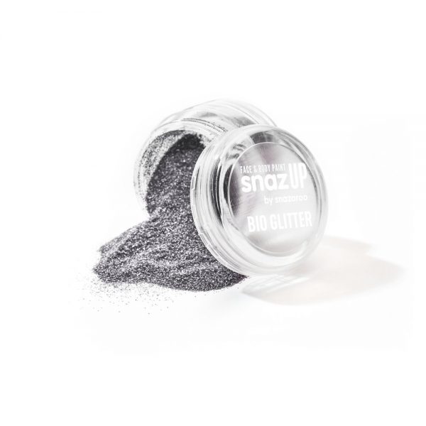 Paillettes (fin) bio Snazaroo - Argent