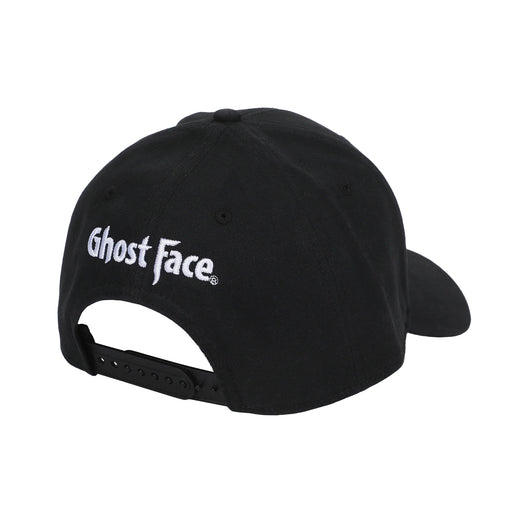 Casquette noire Ghost Face brodée pour homme