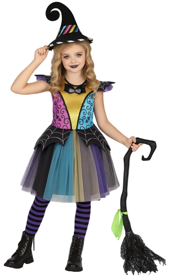 Costume de sorcière araignée - Enfant